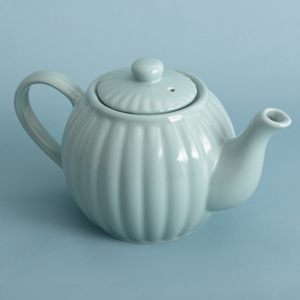 Théière Price & Kensington Grès Blanc 6 Tasses - 1100ml - Lave-vaissable/Micro-ondes